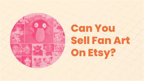 can you sell fan art on etsy