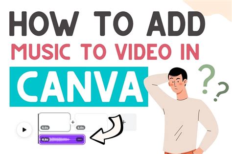 how to add music on canva video