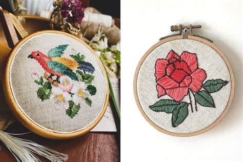 is cross stitch or embroidery easier